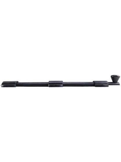 Alternate View 2 of Solid Bronze Heavy-Duty Surface Bolt - 18 inch Length.
