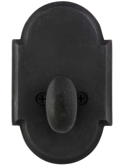 Alternate View 2 of Solid Bronze Arched Single-Cylinder Deadbolt.