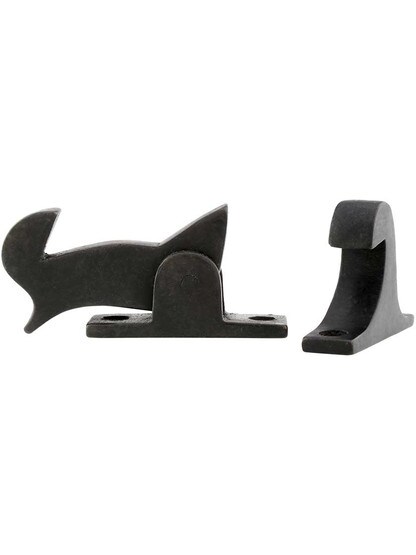 Alternate View of Solid-Bronze Door Holder.