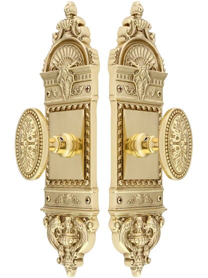 Alternate View of European Plate with Avalon Door Knobs.