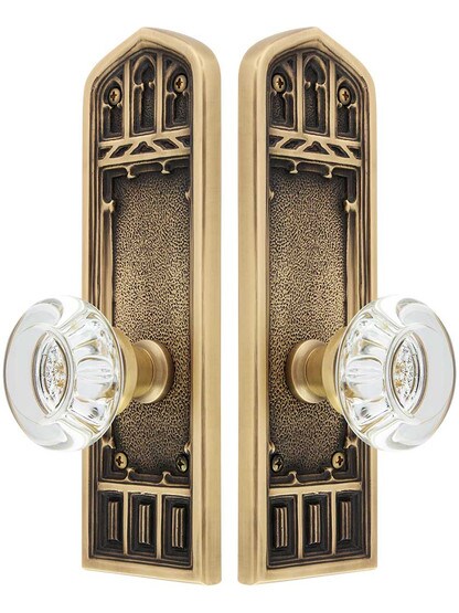 Alternate View of Oxford Interior Door Set With Empire Knobs