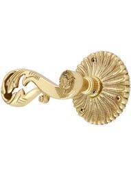 Hollywood Regency Door Set With Champagne Lever Handles.