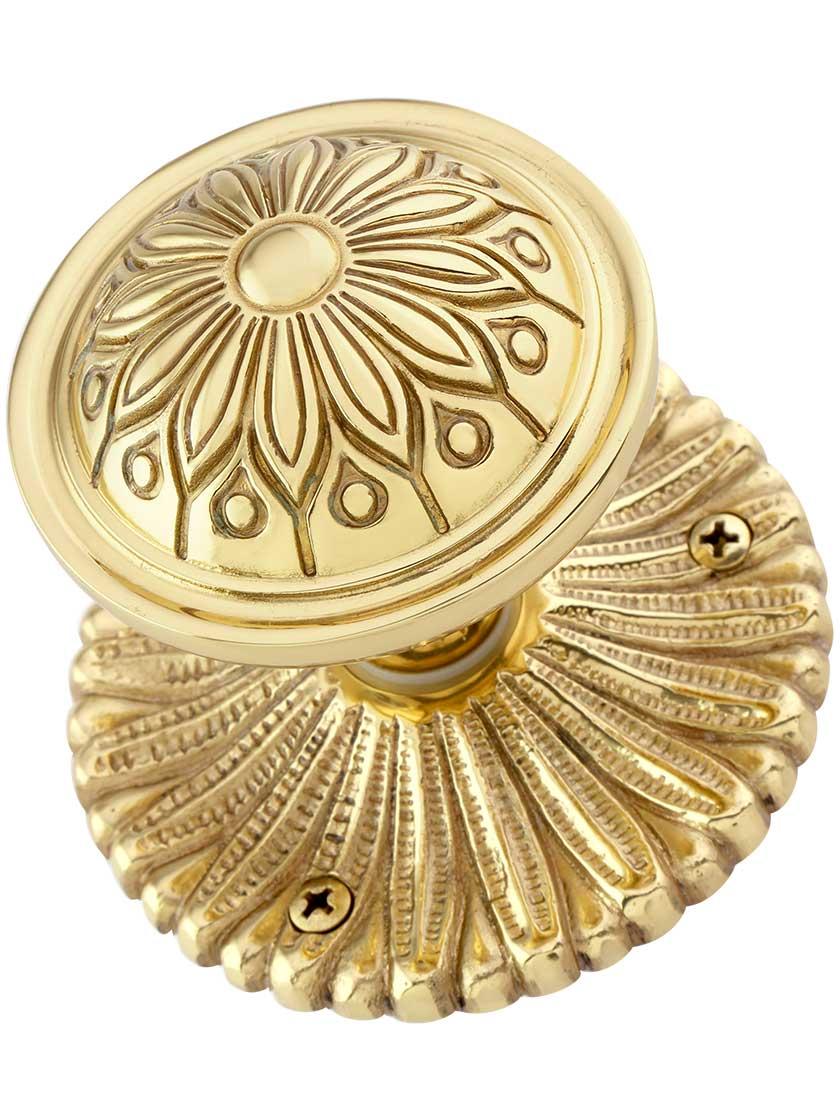 Metalworking Hollywood Regency THINGS REMEBERED Tarnished Brass Door