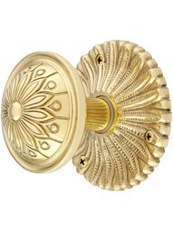 Hollywood Regency Door Set with Helios Knobs.