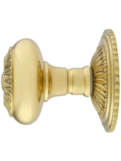 Alternate View 2 of Sunburst Rosette with Sunburst Door Knobs.