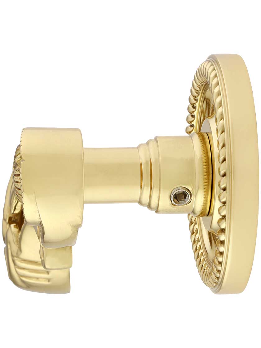 Charleston Rosette Door Set With Champagne Lever Handles House of