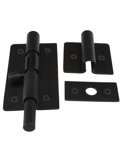 4 in. Black Barrel Bolt 4 in. Black Barrel Bolt