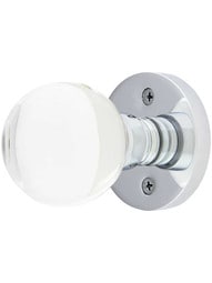 Disc Rosette Door Set With Bristol Knobs