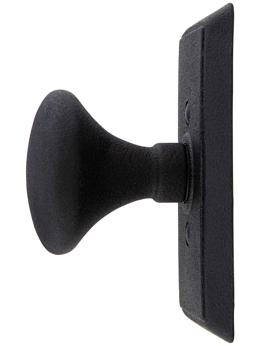 Wrought Steel Providence Door Set With Round Knobs