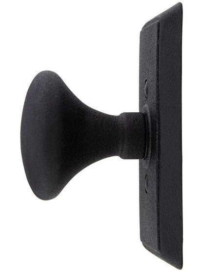 Alternate View 2 of Wrought Steel Providence Door Set With Round Knobs.