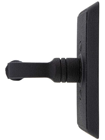 Alternate View 2 of Wrought Steel Providence Door Set With San Carlos levers