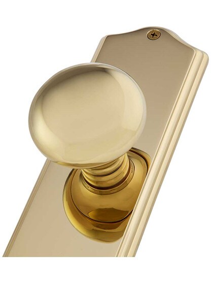Alternate View 3 of Colonial Revival Door Set With Providence Knobs.