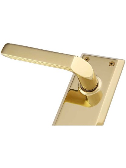 Alternate View 3 of Quincy Door Set With Milano Levers.