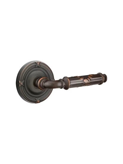 Ribbon and Reed Door Set With Lever Handles
