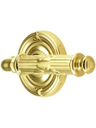 Ribbon and Reed Door Set With Lever Handles.