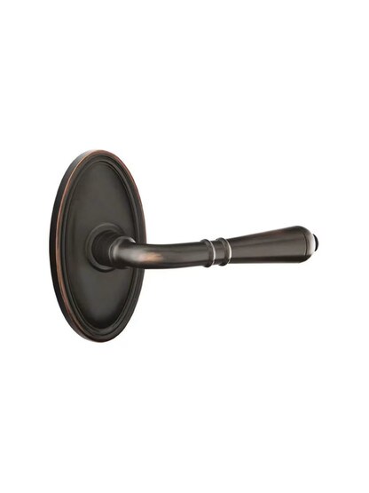 Oval Rosette Set With Turino Levers