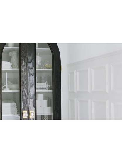 Providence Door Set With Georgetown Crystal Glass Knobs