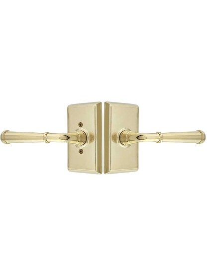Alternate View of Providence Rosette Door Set with Merrimack Levers.
