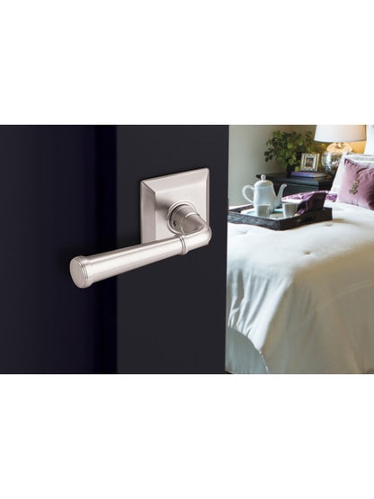 Quincy Rosette Door Set with Merrimack Levers