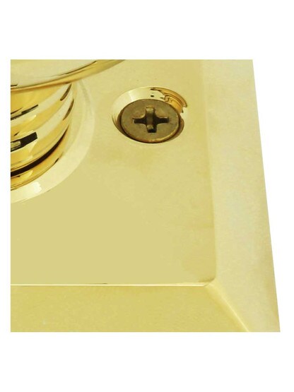 Alternate View 3 of Quincy Rosette Door Set with Providence Knobs.