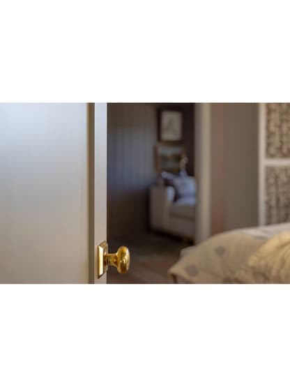 Quincy Rosette Door Set with Providence Knobs