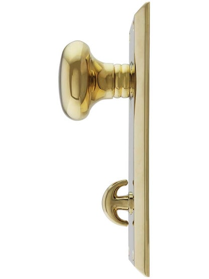 Alternate View 2 of Quincy Thumb-Turn Door Set with Providence Knobs.