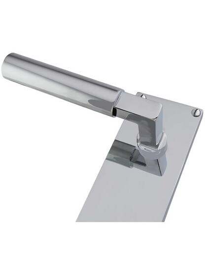 Alternate View 3 of Modern Thumb-Turn Door Set with Hercules Levers.