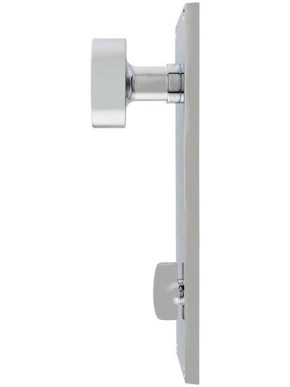 Alternate View 2 of Modern Thumb-Turn Door Set with Round Knobs.