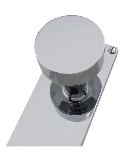 Alternate View 3 of Modern Thumb-Turn Door Set with Round Knobs.