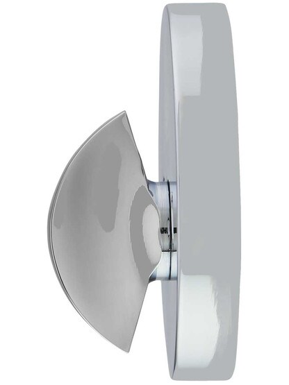 Alternate View 2 of Modern Solid Brass Single-Cylinder Deadbolt with Disc Plates.
