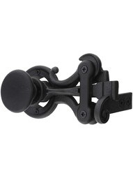 Cast-Iron Knob and Latch Set