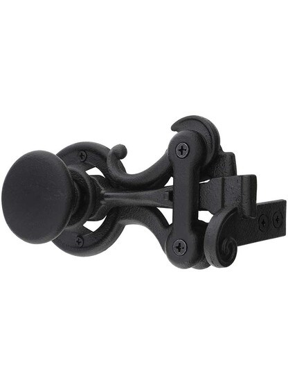 Cast-Iron Knob and Latch Set.