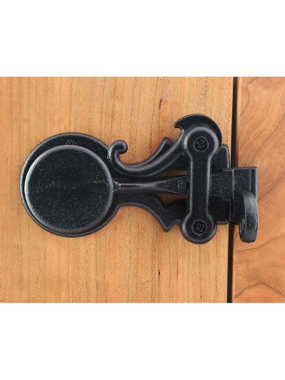 Alternate View 4 of Cast-Iron Knob and Latch Set.