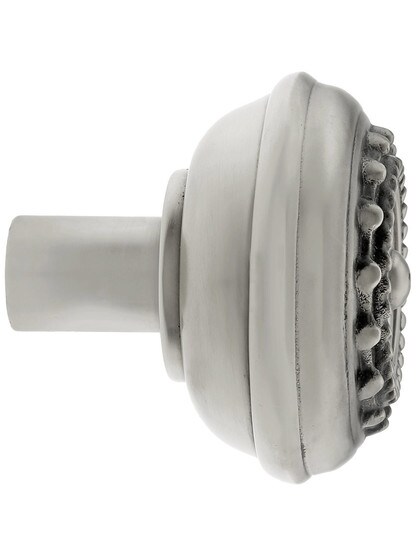Alternate View 3 of Pair of Meadows Door Knobs In Solid Brass.