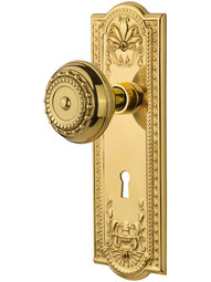 Meadows Door Set with Matching Knobs and Keyhole.