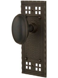Pasadena Door Set with Oval Knobs.