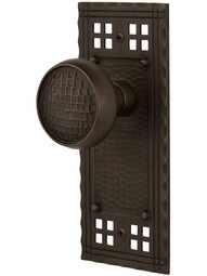 Pasadena Door Set with Craftsman Knobs.