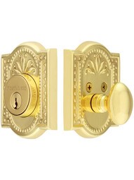 Meadows Style Single-Cylinder Deadbolt .