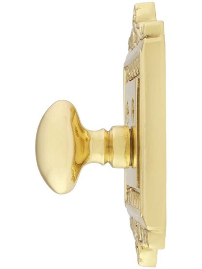 Alternate View 2 of Egg and Dart Style Single-Cylinder Deadbolt .