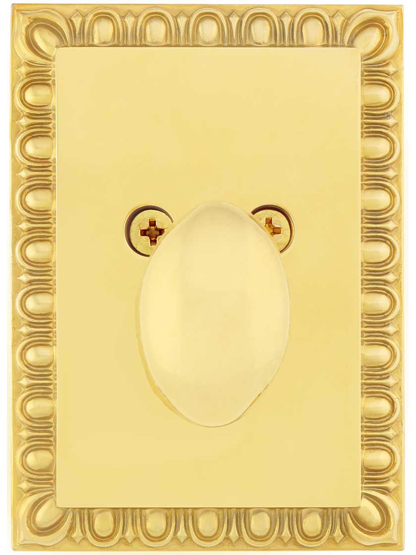 Alternate View of Ovolo Single-Cylinder Deadbolt.
