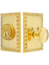 Ovolo Single-Cylinder Deadbolt.