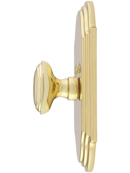Alternate View 2 of Grandeur Single-Cylinder Deadbolt with Arc Plates.