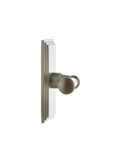 Alternate View 3 of Grandeur Carre Rosette Door Set with Georgetown Levers.