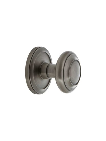 Alternate View 2 of Grandeur Circulaire Rosette Door Set with Circulaire Knobs.