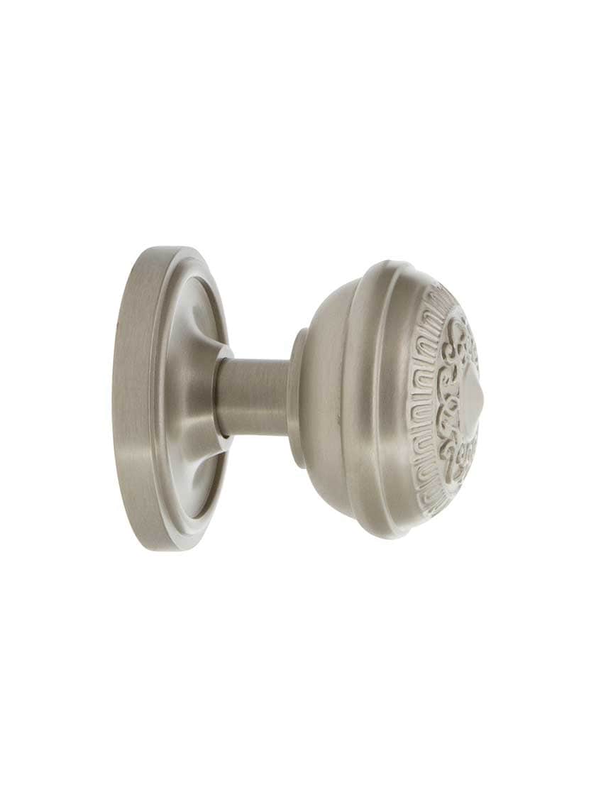 Alternate View 3 of Classic Rosette Door Set With Egg and Dart Door Knobs.