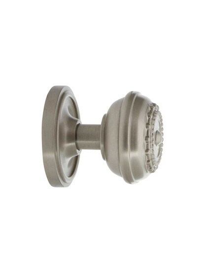 Alternate View 3 of Classic Rosette Set With Meadows Door Knobs.