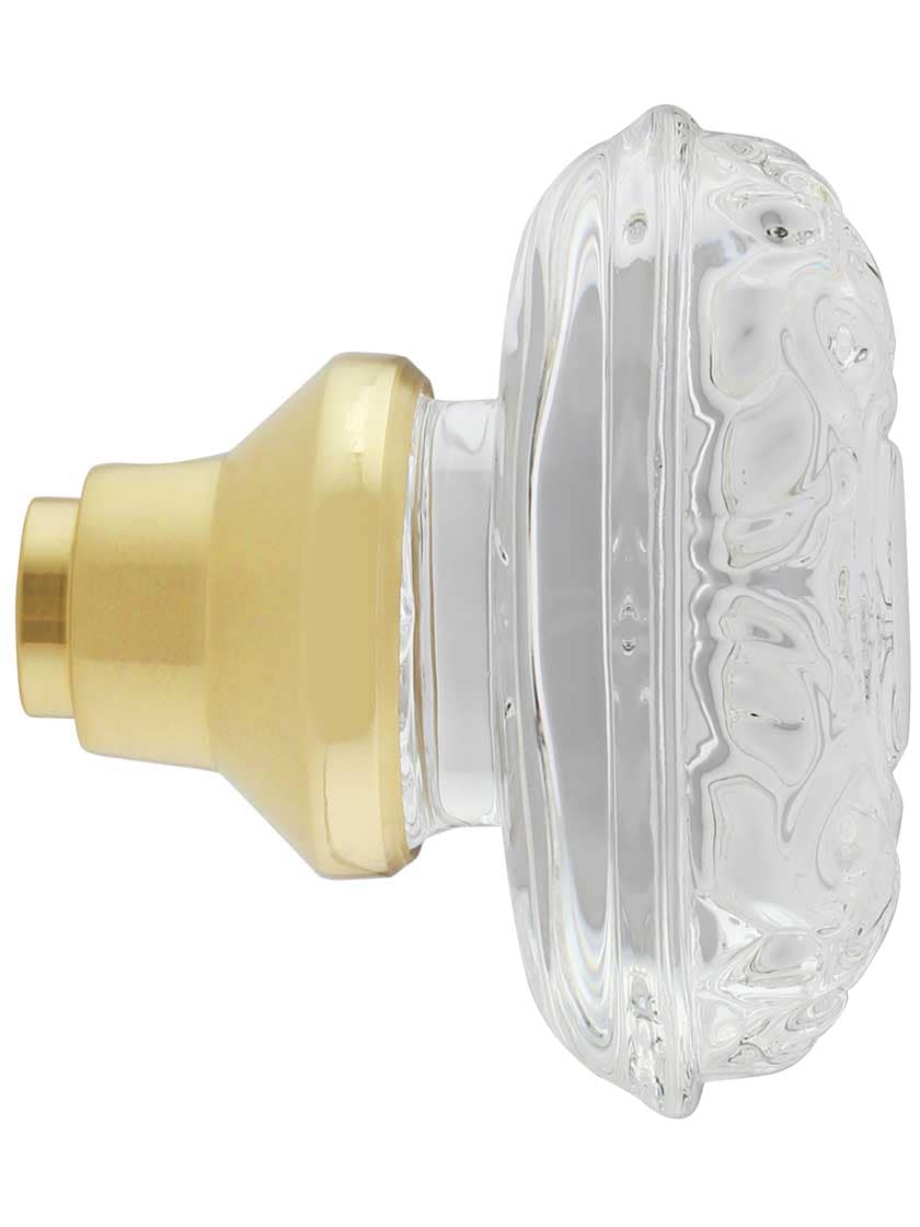 Alternate View 3 of Pair of Victorian Crystal-Glass Door Knobs.