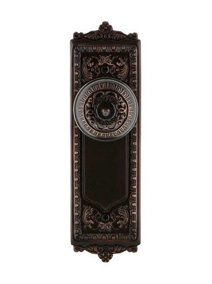 Alternate View of Egg and Dart Style Door Set with Egg and Dart Knobs