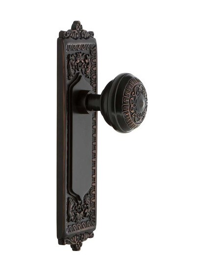 Alternate View 2 of Egg and Dart Style Door Set with Egg and Dart Knobs
