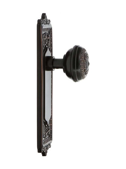 Alternate View 3 of Egg and Dart Style Door Set with Egg and Dart Knobs